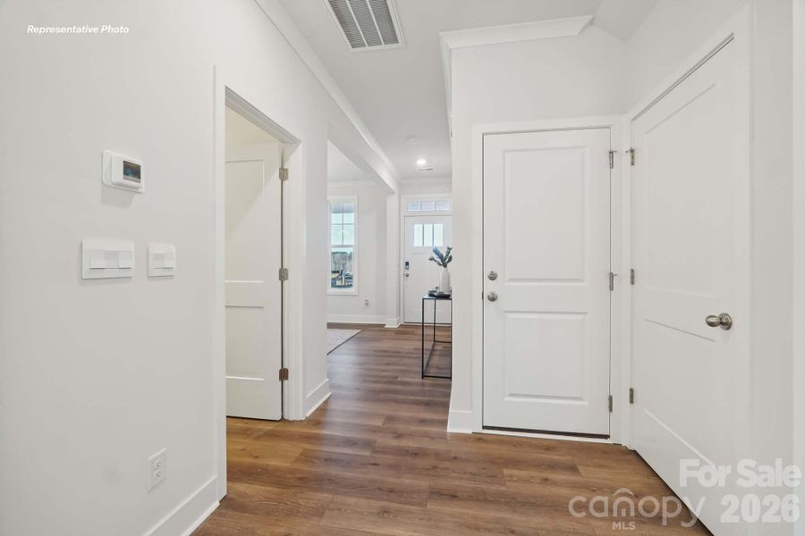 Spacious, unfurnished interior of a new home in Sanctuary at Southgate, Indian Trail (Image 16).