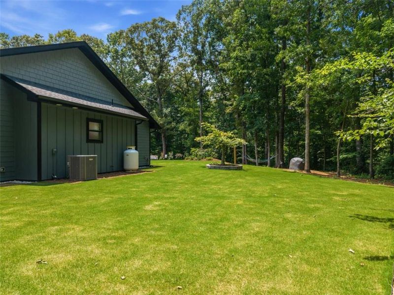 Exterior details and patio area of a home in , Ellijay (Image 38). Exterior details and patio area of a home in , Ellijay (Image 38).