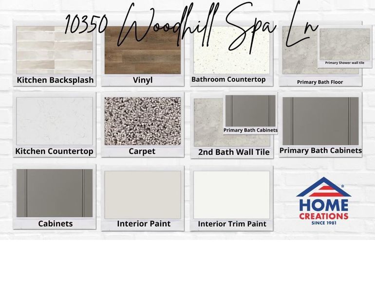 Sample of building materials used in homes in Grand Oaks Reserve, Cleveland (Image 13).