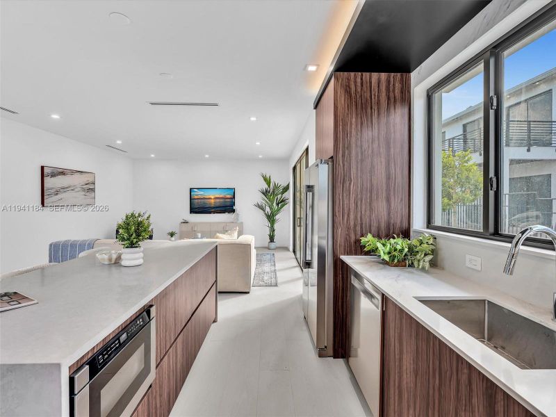 Furnished interior view inside a new home in , Dania Beach (Image 53).