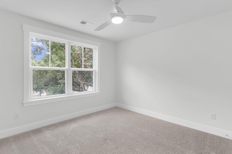 Spacious, unfurnished interior of a new home in , Charleston (Image 21).