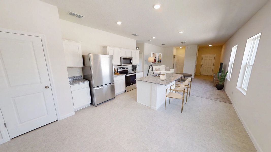 Representative furnished interior of a home built from the Odyssey by Starlight Homes in Scenic Terrace, Lake Hamilton (Image 4). Representative furnished interior of a home built from the Odyssey by Starlight Homes in Scenic Terrace, Lake Hamilton (Image 4).
