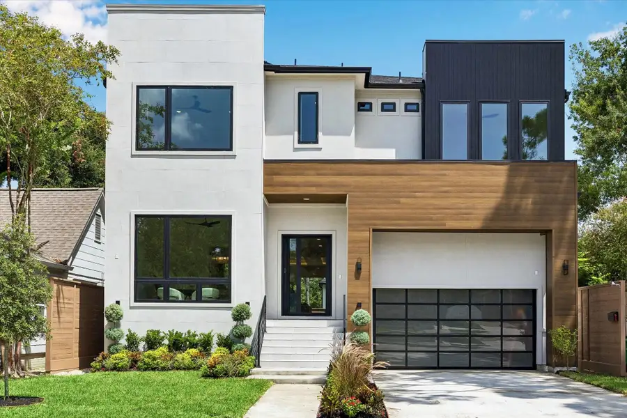 Front exterior of a new home in , Houston, TX, highlighting curb appeal (Image 2). Front exterior of a new home in , Houston, TX, highlighting curb appeal (Image 2).