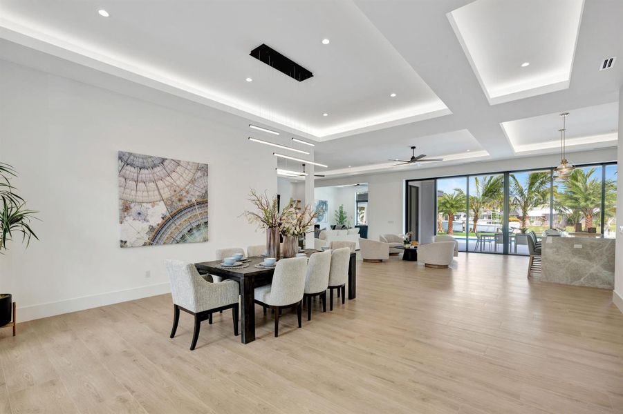 Furnished interior view inside a new home in , North Palm Beach (Image 11). Furnished interior view inside a new home in , North Palm Beach (Image 11).