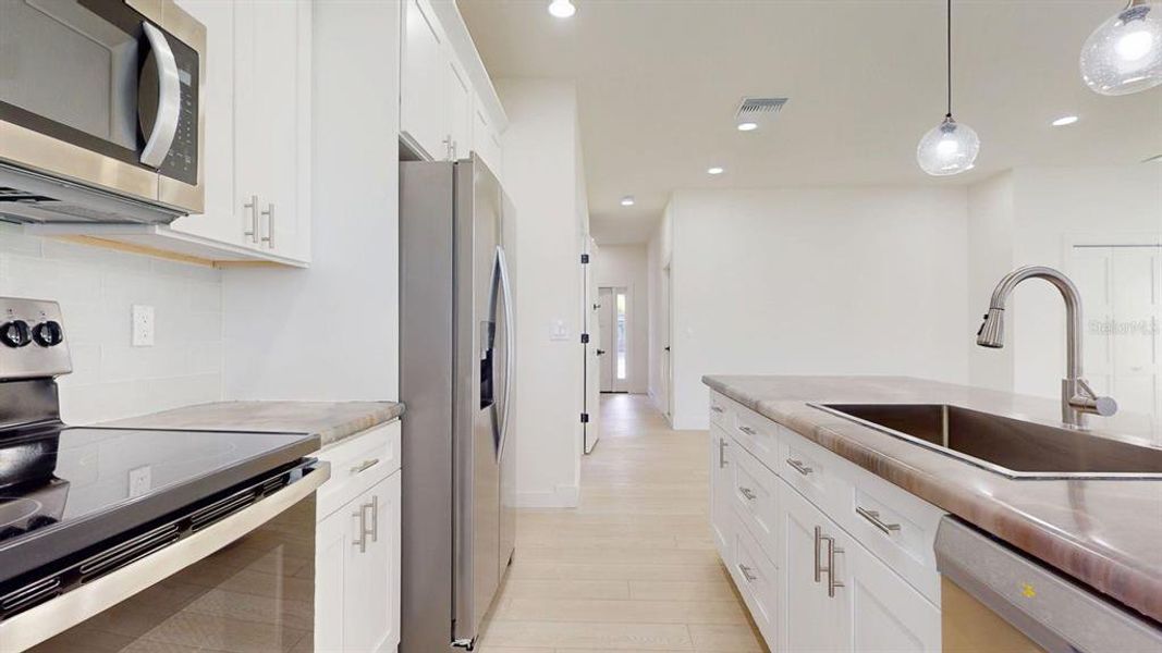 Furnished interior view inside a new home in , Tampa (Image 20).