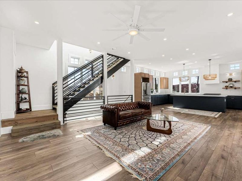 Furnished interior view inside a new home in , Canton (Image 11).