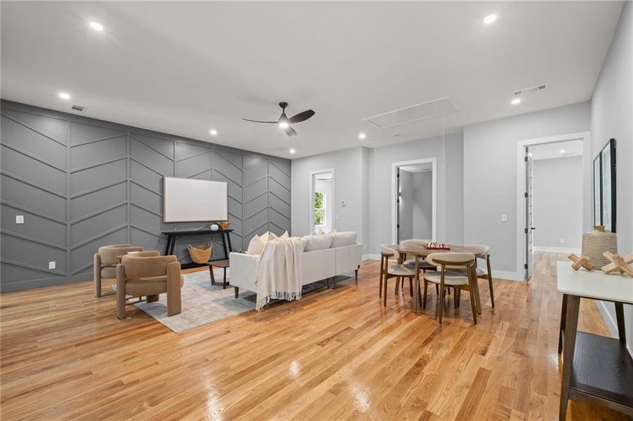 Furnished interior view inside a new home in , Alpharetta (Image 19).