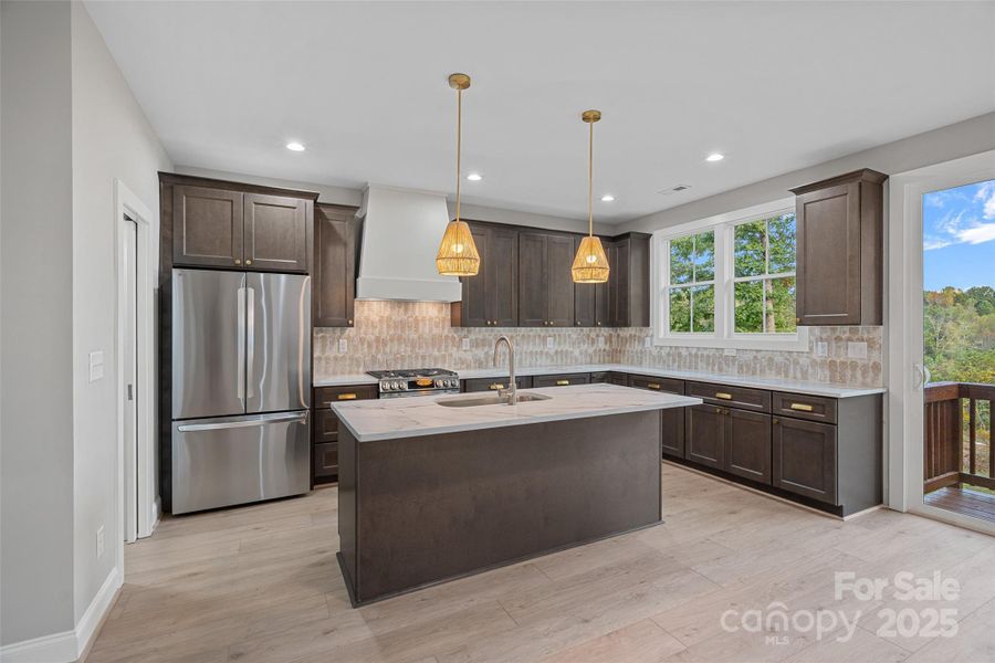 Furnished interior view inside a new home in , Harmony (Image 6).