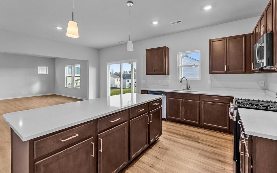 Furnished interior view inside a new home in Hanes Lake, Winston-Salem (Image 9).