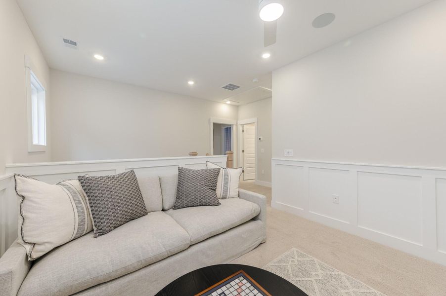 Furnished interior view inside a new home in Founder's Park, Summerville (Image 10). Furnished interior view inside a new home in Founder's Park, Summerville (Image 10).