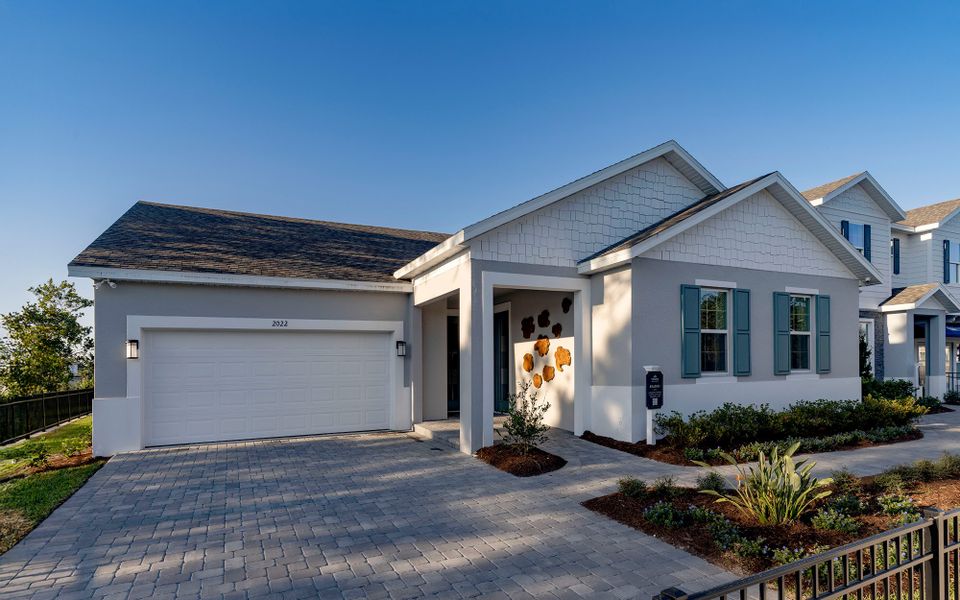 Front Exterior View of Bradlee - Modern Central Florida Home