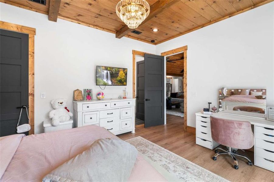 Furnished interior view inside a new home in , Ellijay (Image 11).