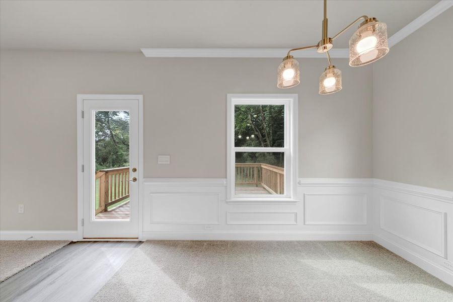 Spacious, unfurnished interior of a new home in Scarlett Place, Bowdon (Image 19).