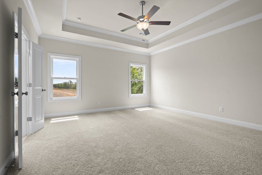 Representative unfurnished interior of a home built from the The Carter by The Providence Group in Aberdeen, Hoschton (Image 41).
