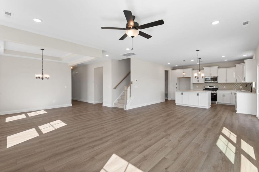 Spacious, unfurnished interior of a new home in Hopewell Garden, Winston-Salem (Image 11).