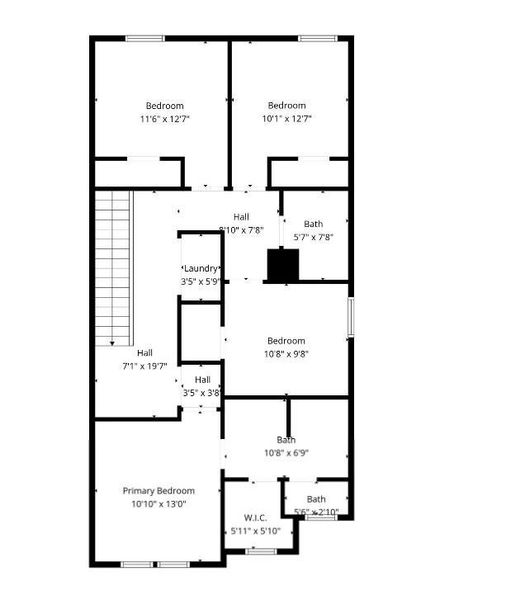 Upstairs Floor Plan