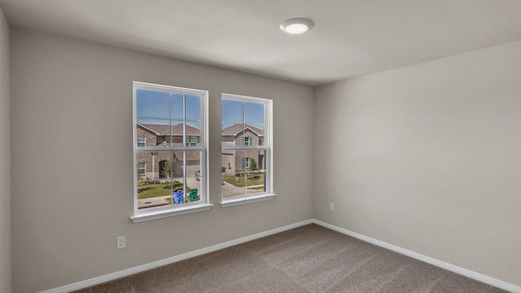 Representative unfurnished interior of a home built from the The Naples by D.R. Horton in Trails at Wildhorse, Austin (Image 28). Representative unfurnished interior of a home built from the The Naples by D.R. Horton in Trails at Wildhorse, Austin (Image 28).