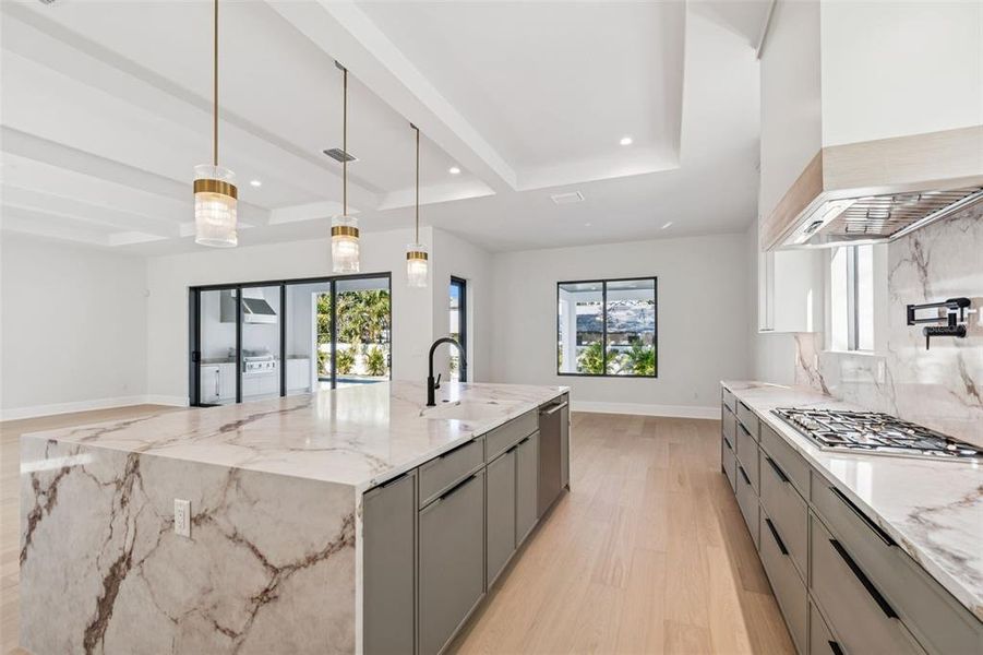 Furnished interior view inside a new home in , Tampa (Image 9).
