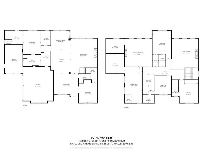 2D floor plan layout of this home in , Lawrenceville, GA (Image 7).