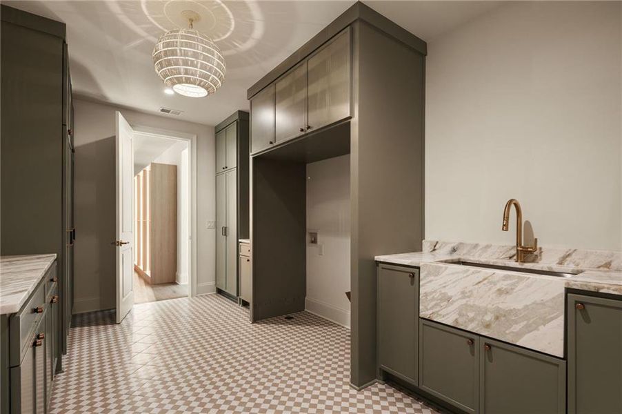 Furnished interior view inside a new home in , Brookhaven (Image 39).