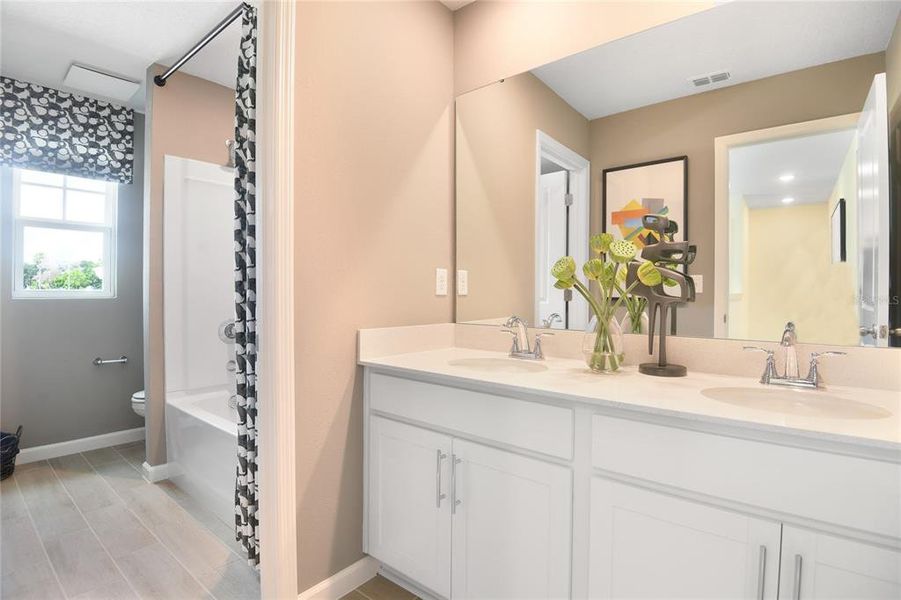 Furnished interior view inside a new home in Seasons at Bella Vista, Dundee (Image 14).