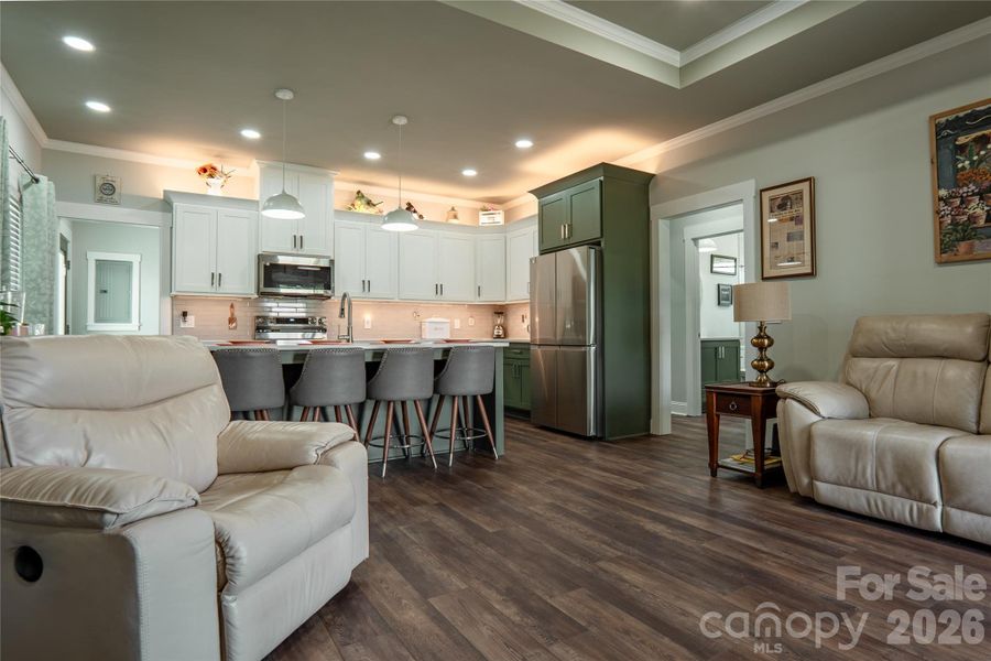 Furnished interior view inside a new home in , Ellenboro (Image 20).