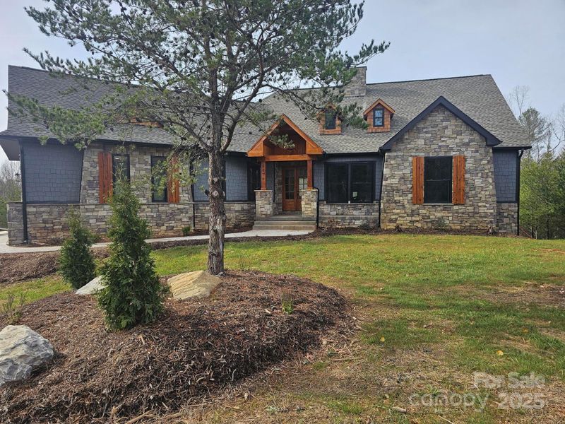 Front exterior of a new home in , Morganton, NC, highlighting curb appeal (Image 2). Front exterior of a new home in , Morganton, NC, highlighting curb appeal (Image 2).