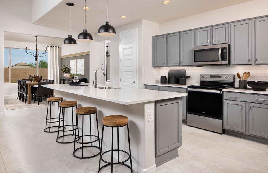 Representative furnished interior of a home built from the Prato by Pulte Homes in Artisan at Asante, Surprise (Image 16). Representative furnished interior of a home built from the Prato by Pulte Homes in Artisan at Asante, Surprise (Image 16).