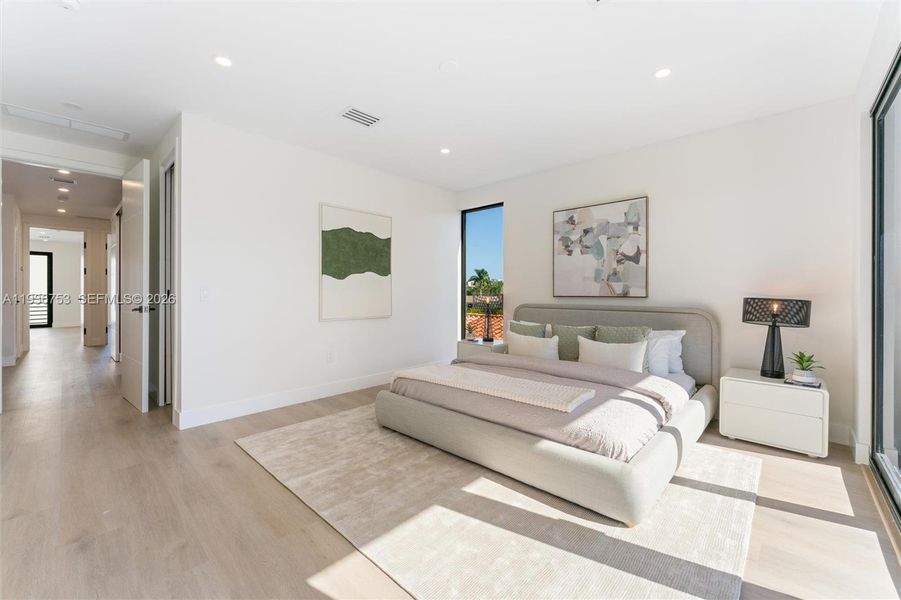 Furnished interior view inside a new home in , Fort Lauderdale (Image 6).