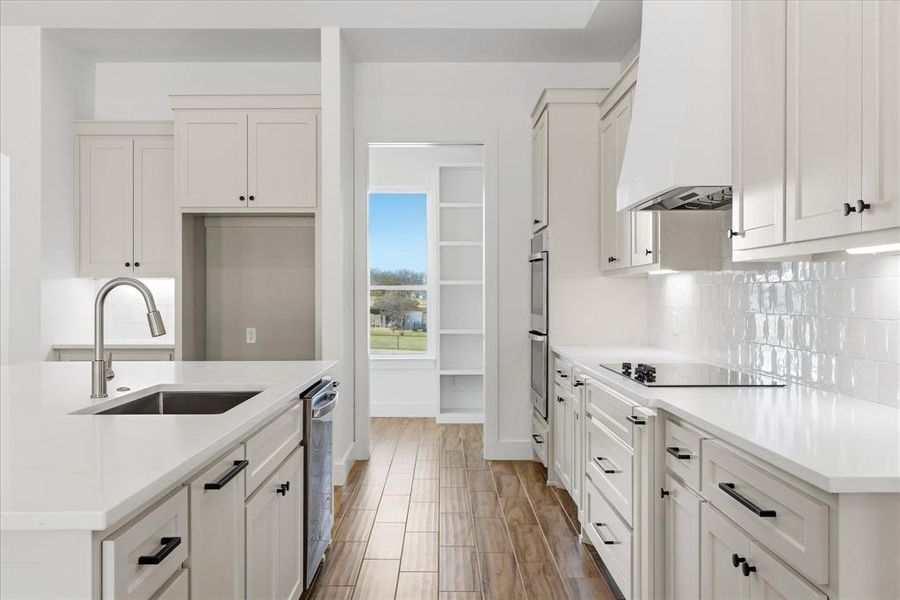 Furnished interior view inside a new home in , Peaster (Image 8).