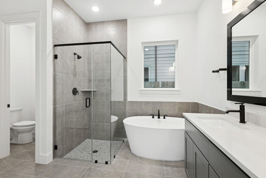 Furnished interior view inside a new home in ARTAVIA 50' Homesites, Conroe (Image 10).