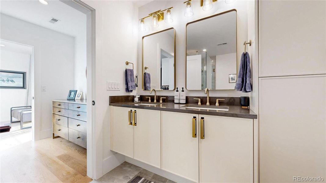 Furnished interior view inside a new home in , Denver (Image 39). Furnished interior view inside a new home in , Denver (Image 39).