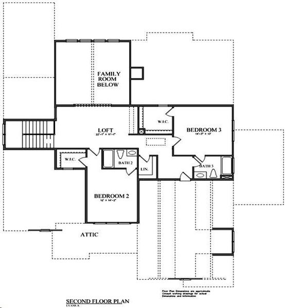 2D floor plan layout of this home in Montview Estates, Powder Springs, GA (Image 3).