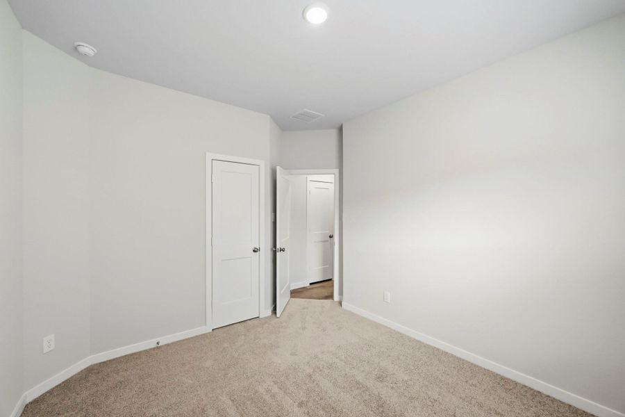 Spacious, unfurnished interior of a new home in Audubon, Magnolia (Image 27). Spacious, unfurnished interior of a new home in Audubon, Magnolia (Image 27).