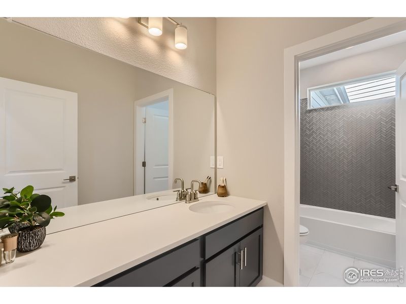 Furnished interior view inside a new home in Country Club Reserve, Fort Collins (Image 12). Furnished interior view inside a new home in Country Club Reserve, Fort Collins (Image 12).