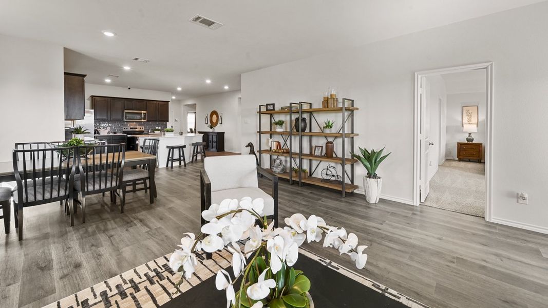 Furnished interior view inside a new home in Waverly Estates, Josephine (Image 23). Furnished interior view inside a new home in Waverly Estates, Josephine (Image 23).