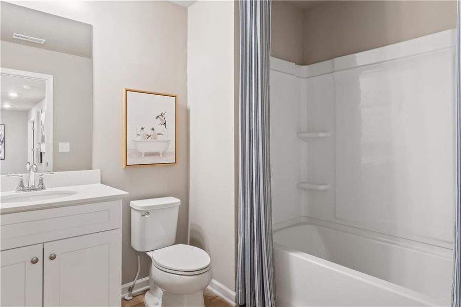 Furnished interior view inside a new home in Northcroft, Loganville (Image 11).