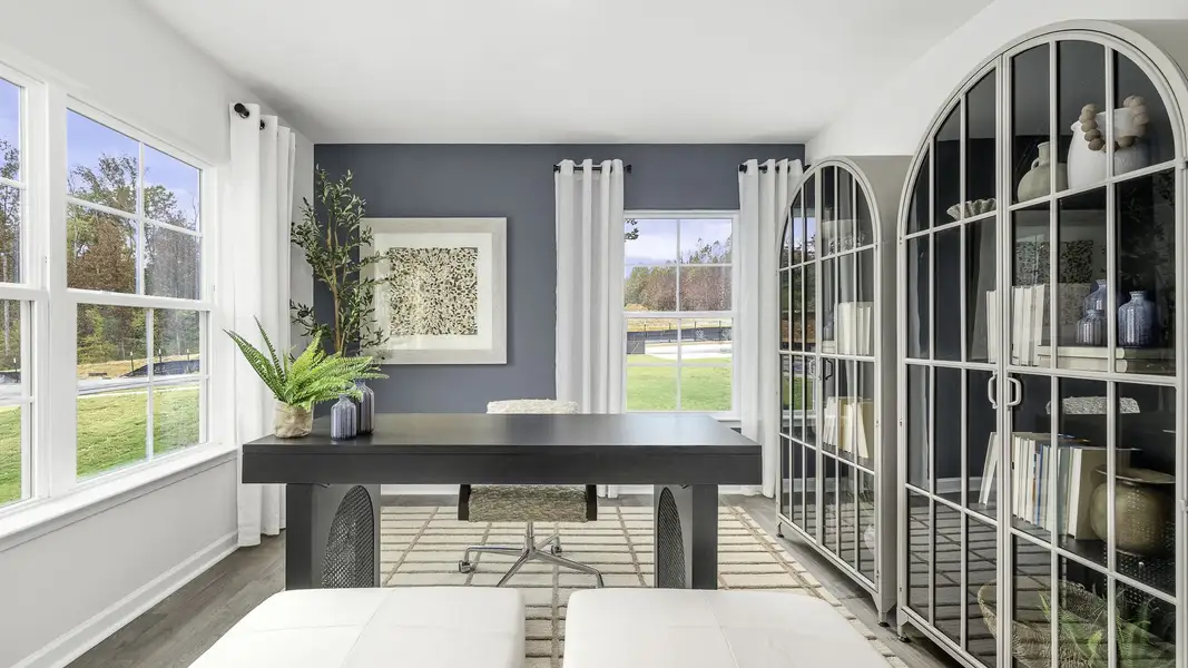 Furnished interior view inside a new home in Mount Hope Estates, Winston-Salem (Image 7). Furnished interior view inside a new home in Mount Hope Estates, Winston-Salem (Image 7).