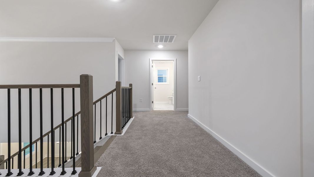 Spacious, unfurnished interior of a new home in Whitehawk Meadows, Travelers Rest (Image 24).