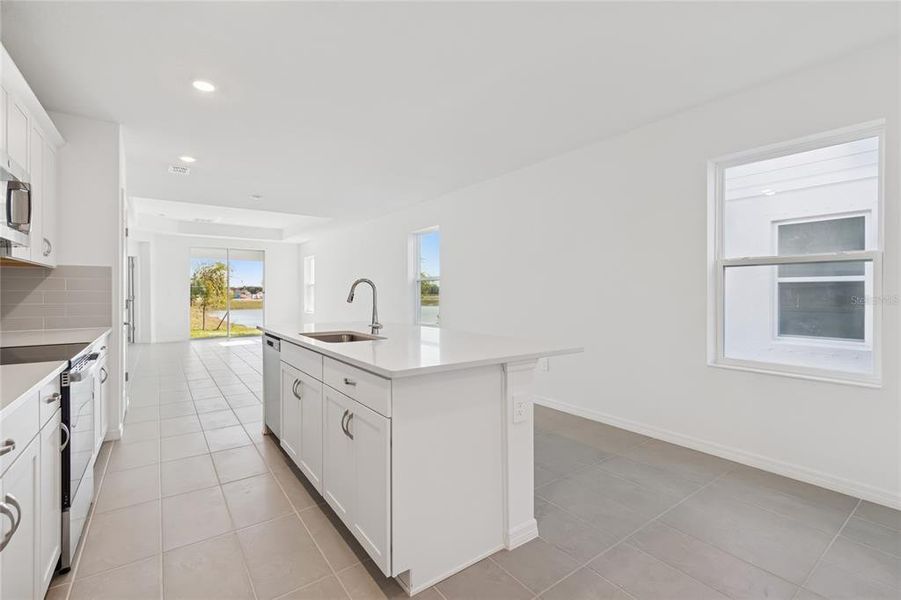 Furnished interior view inside a new home in Southpointe, Palmetto (Image 7).