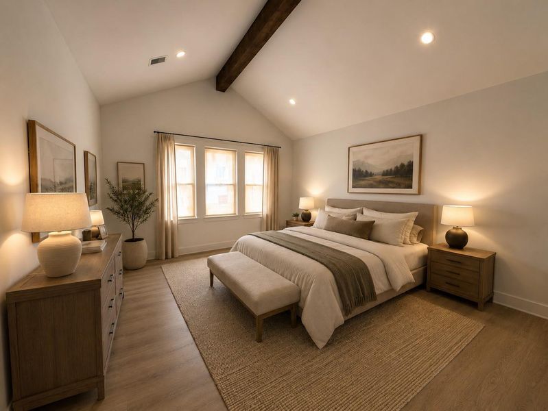 Furnished interior view inside a new home in , Dayton (Image 4).