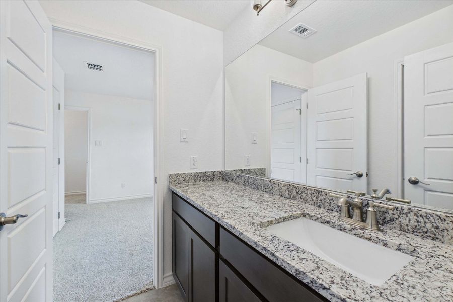 Representative furnished interior of a home built from the The Danbury I by Davidson Homes LLC in The Reserve at Potranco Oaks, Castroville (Image 7).