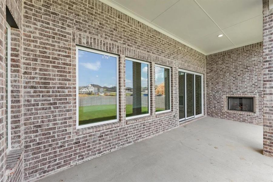 The Berkley A Outdoor Living Area