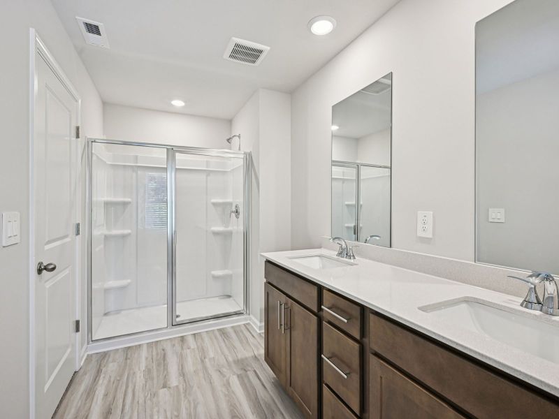 The Lancaster floorplan with the Calm Burlap interior package. The Lancaster floorplan with the Calm Burlap interior package.