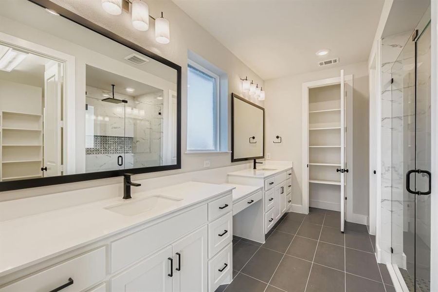 Furnished interior view inside a new home in Wildridge, Oak Point (Image 13).