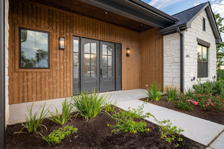 Representative exterior details of a home built from the The Stella by Reece Homes in Traditions, Bryan (Image 3).