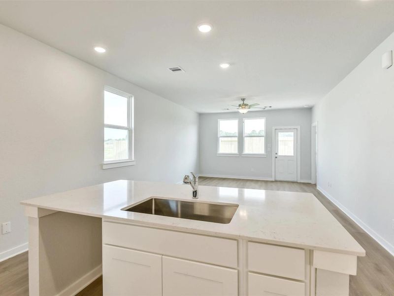 Furnished interior view inside a new home in Liberty Estates, Cleveland (Image 10).