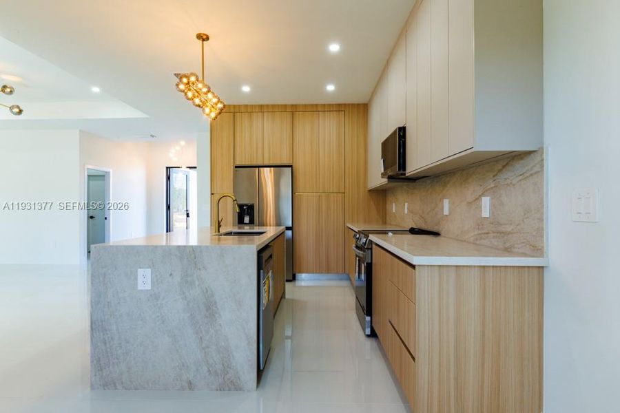 Furnished interior view inside a new home in , Lehigh Acres (Image 7).