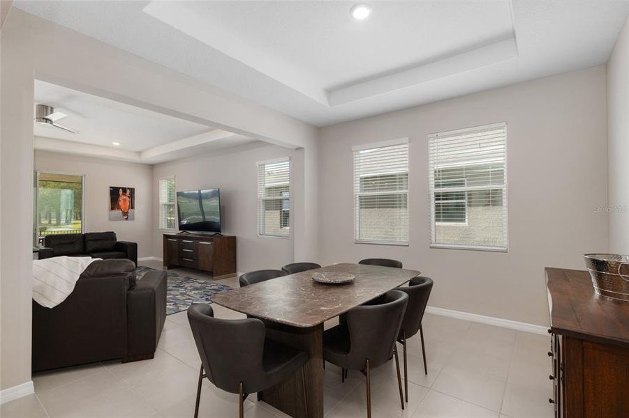 Furnished interior view inside a new home in , Ocala (Image 36).