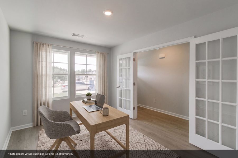 Furnished interior view inside a new home in Bluefield, Lexington (Image 12).
